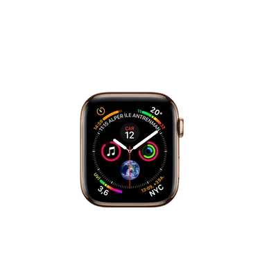 Apple Watch Series 4 (GPS + Cellular, Stainless Steel, 44mm) / 16GB / MTV72LL/A