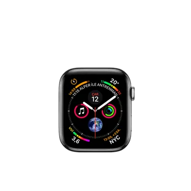 Apple Watch Series 4 (GPS + Cellular, Stainless Steel, 44mm) / 16GB / MTV42LL/A